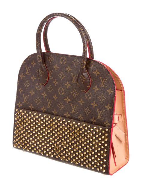 louis vuitton louboutin bag buy|christian louboutin denim bag.